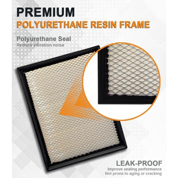 CA10165 Engine Air Filter Replacement for Honda Civic 2006-2011(1.8L), CA4309, C - Picture 3 of 6